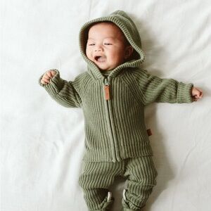 Goumikids knit hoodie sweater toddler boys kids size 3t